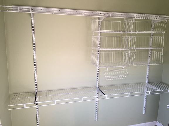 Shelving in Master Closet
