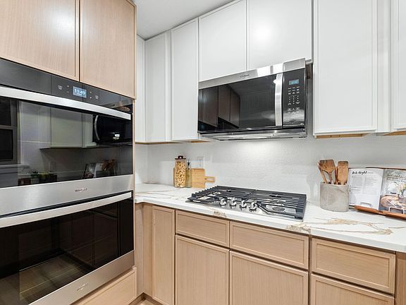 Plenty of cabinet space and ready for your daily use or entertaining!
