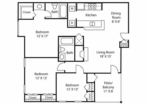 Floor plan C1
