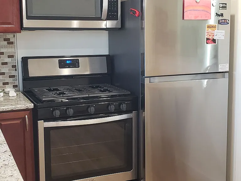 Stainless steel appliances