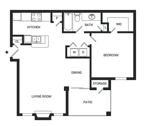 Floor plan Caroline