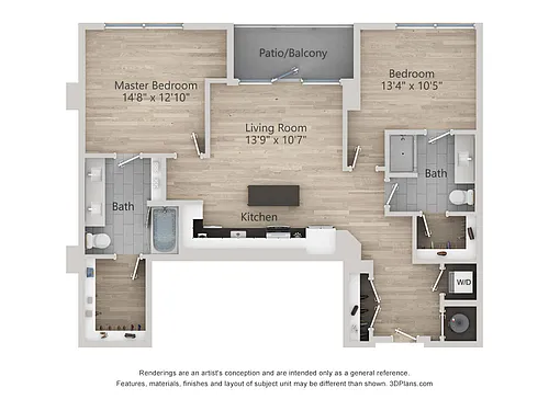Floor plan B7T