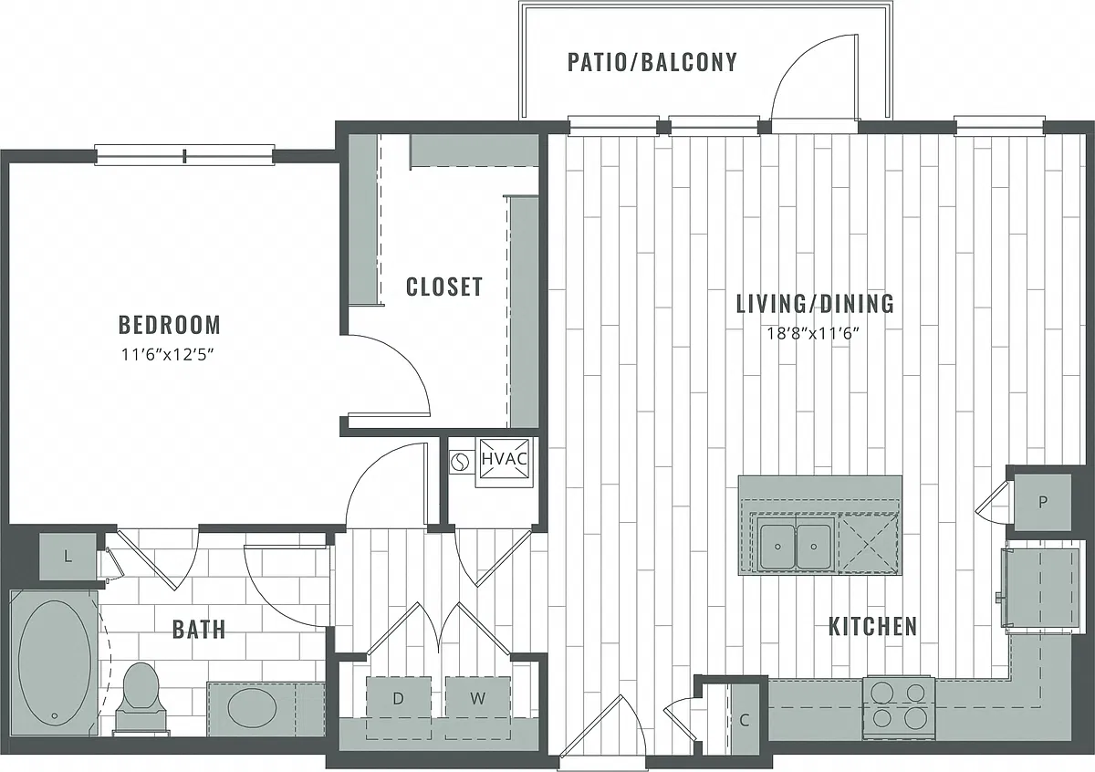 Floor plan A1Q