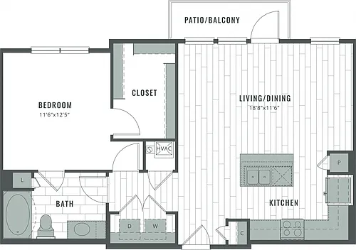 Floor plan A1Q