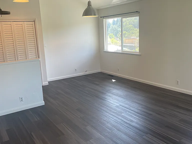 From front door showing living room/dining combo