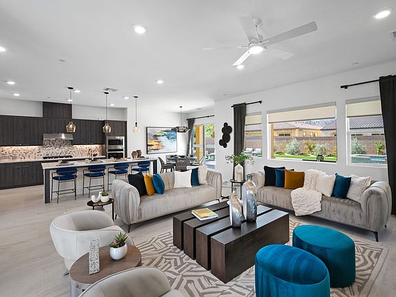 The Aidan Plan 2 Kitchen Living Room