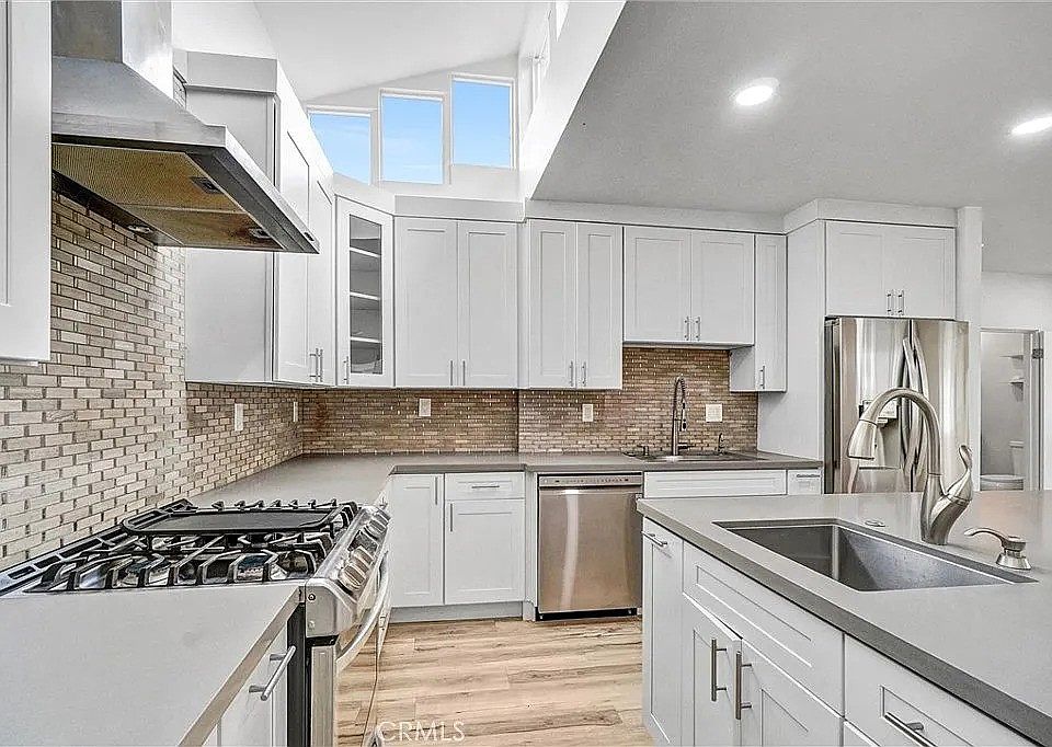 Kitchen High Ceilings