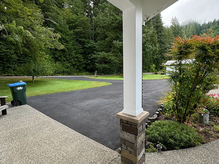 view from front door