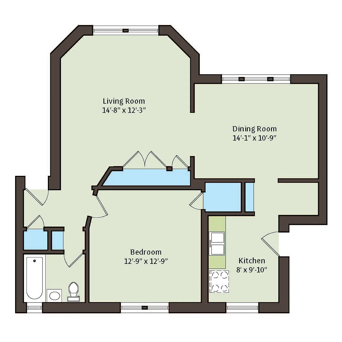 Floor plan 5034-1G