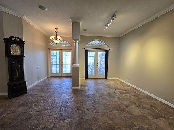 Foyer and sitting room
