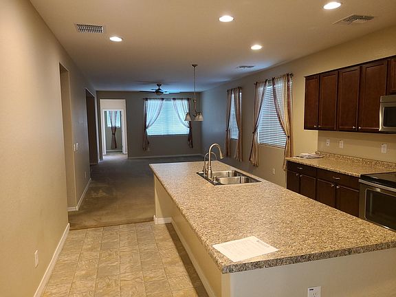 Kitchen, dinning area, and family room