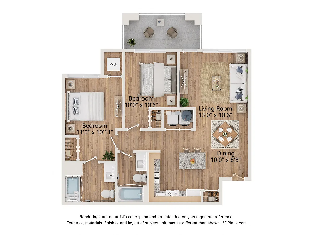 Floor plan 2A