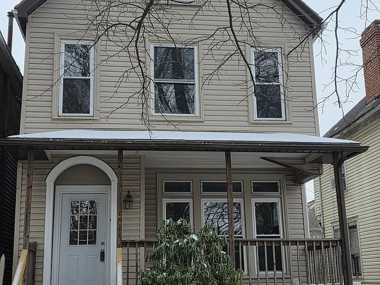 View of the front of the house.