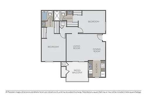 Floor plan Plan 2B