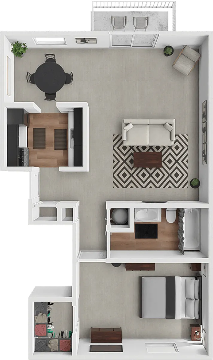 Floor plan The Wesleyan
