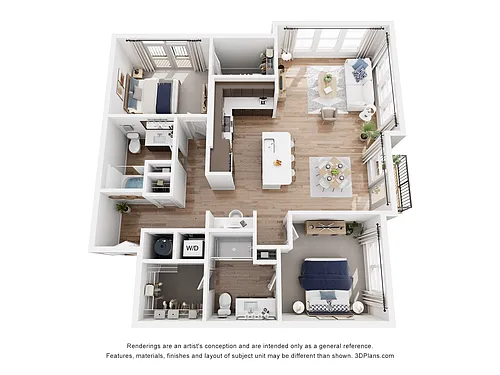 Floor plan Burbanck