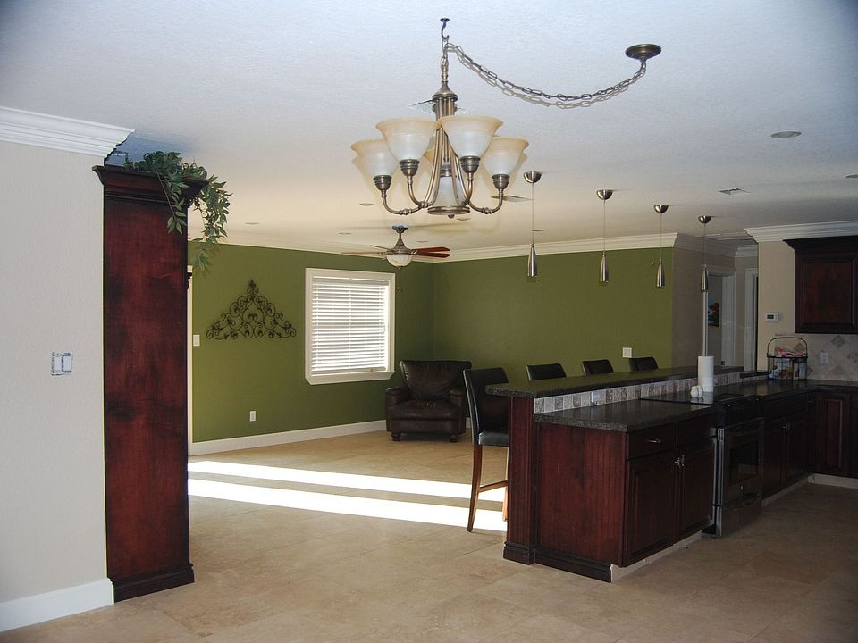 Open Kitchen and Dining into the Family room