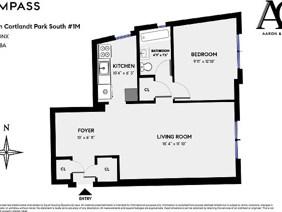 2nd image of 180 Van Cortlandt Park S APT 1M