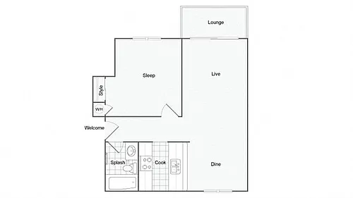 Floor plan Oak