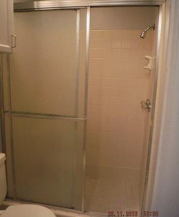 Ceramic tiled shower/master