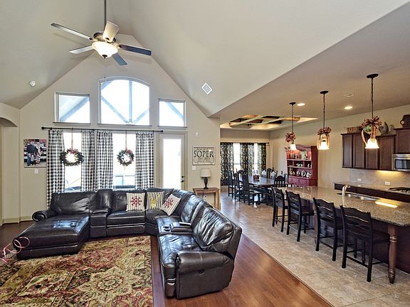 Great room and kitchen 