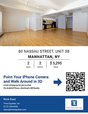 Rented by Time Equities, Inc. | media 43