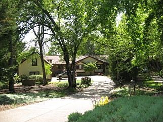 Long Newer Concrete Driveway