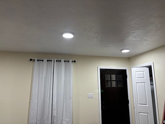 Front door and front closet