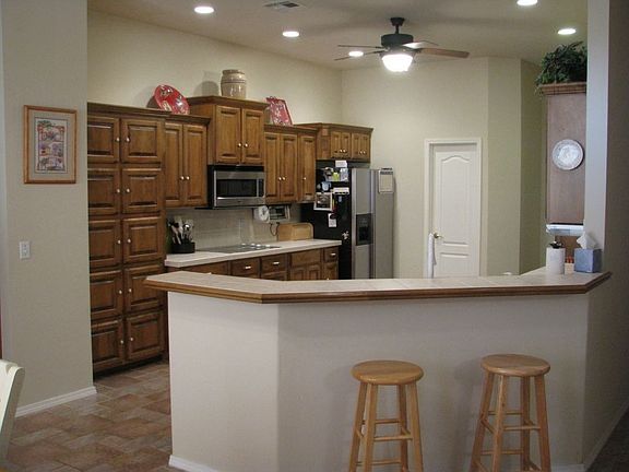 Fam. Rm Looking into Kitchen