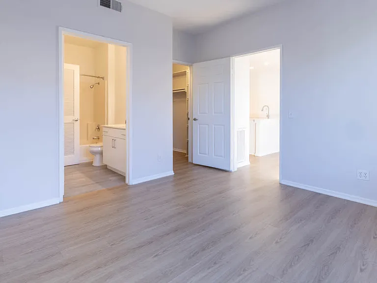 Bedroom with Hard Surface Flooring