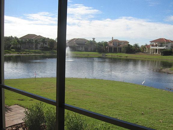 Pond view from lanai