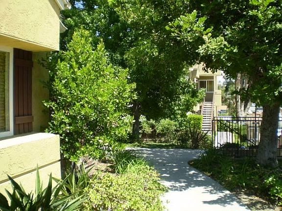 Private path to house