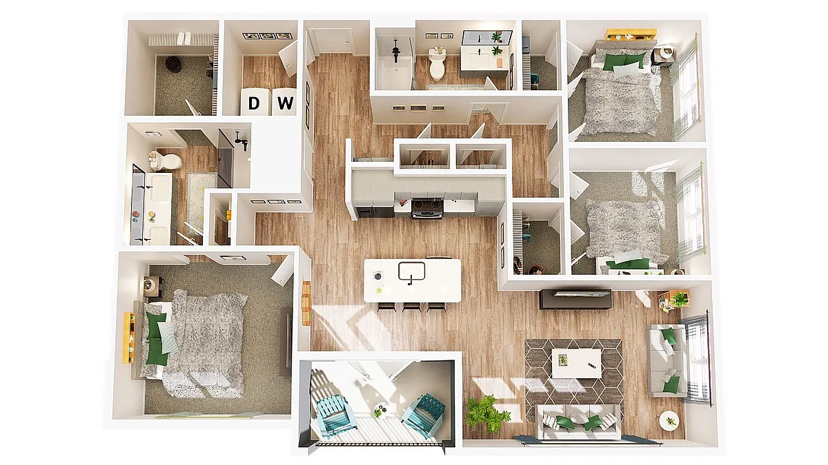 Floor plan C1