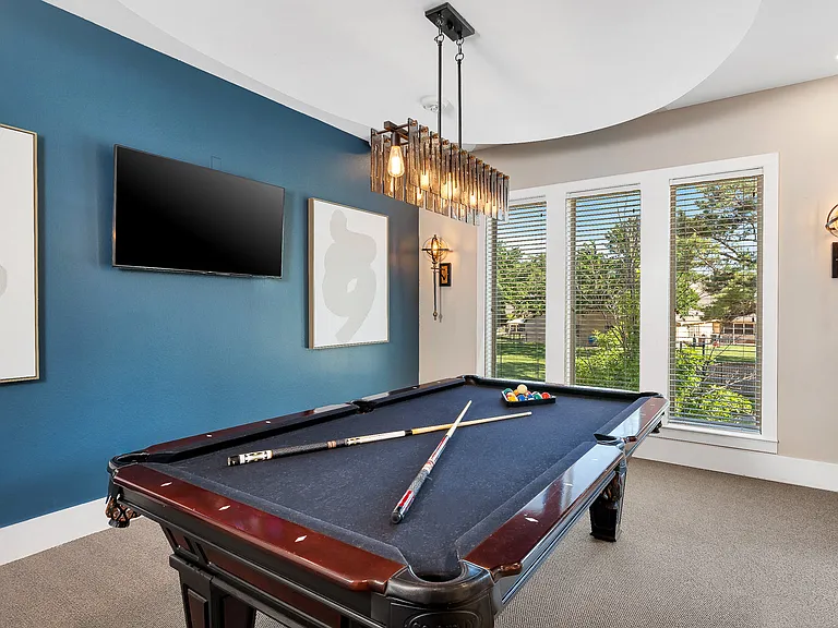 Game Room with Billiards