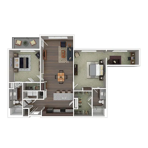 Floor plan B8D