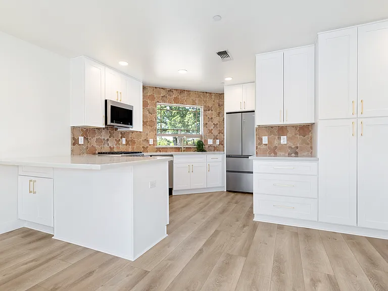 Remodeled kitchen
