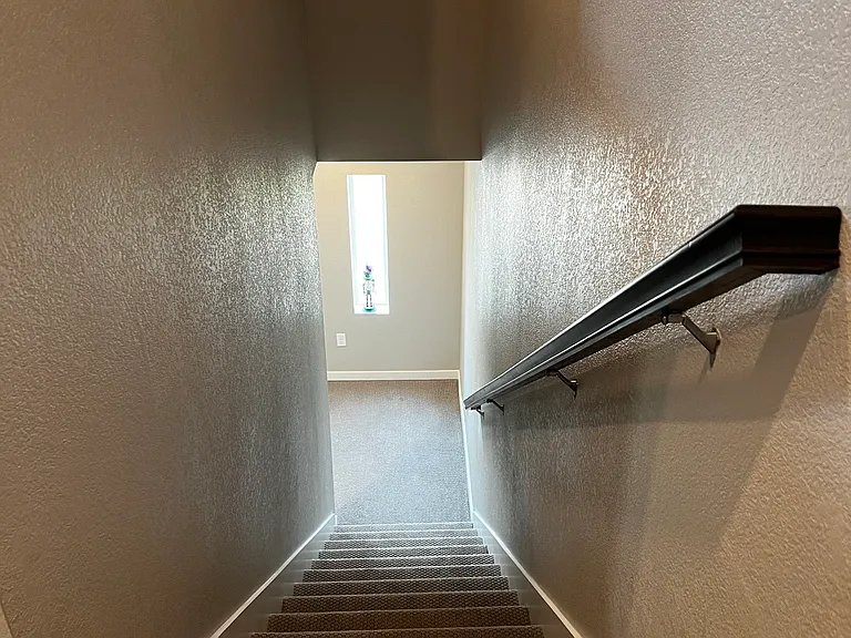 Stairs connecting first floor and 2nd floor
