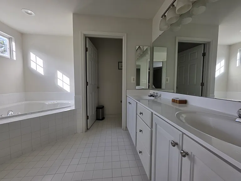 Master bathroom