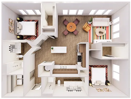 Floor plan B3