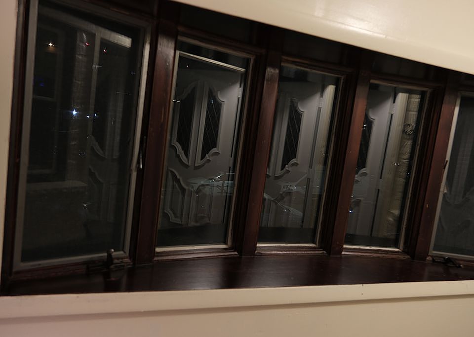 Porch Bow window