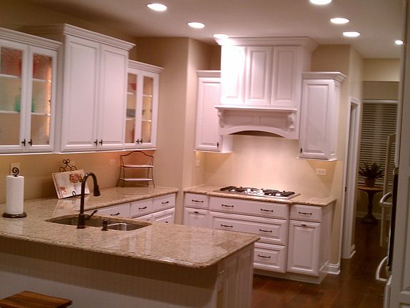 Kitchen With Walk in Pantry