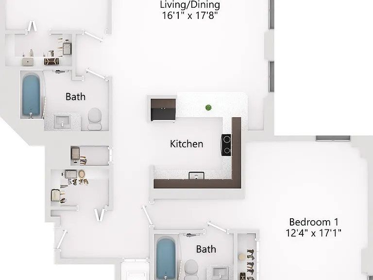 Chestnut Tower Apartments — Photo 35