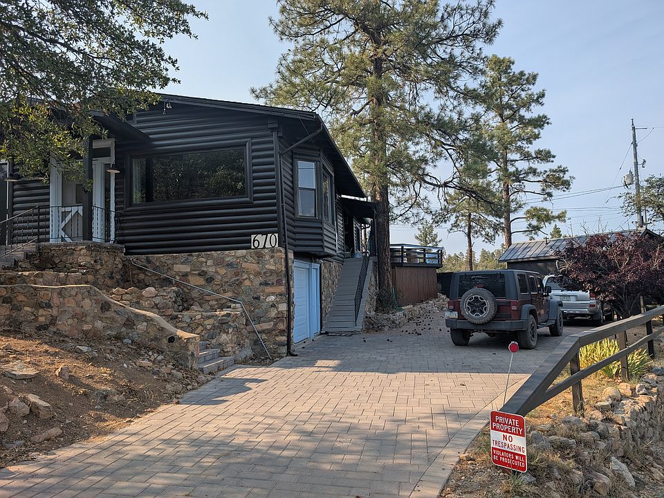 View from bottom of the driveway