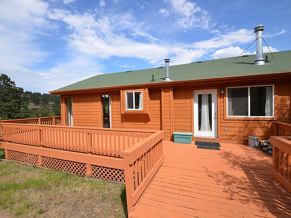 Kitchen door and wrap deck