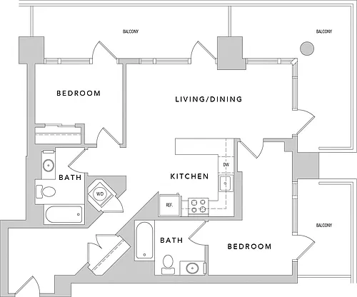 Floor plan 2K Renovation 2
