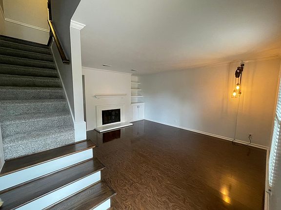 Living room view from front door.