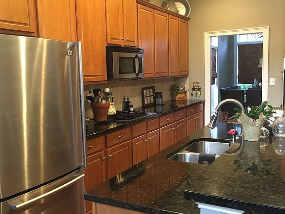 Kitchen with Refrigerator