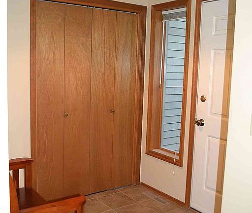 Tiled entryway