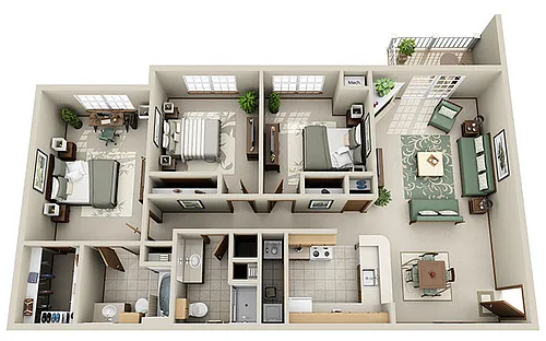 Floor plan C1