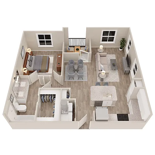 Floor plan Blanco